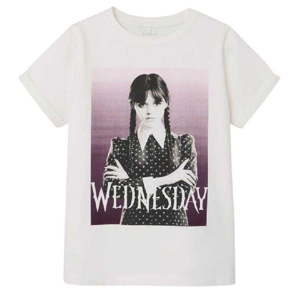 Name It Girls Wednesday Crew Neck / Black